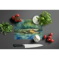 thumbnail image 3 of Crocodile Glass Cutting Board Large 12 in x 15 in, 3 of 5