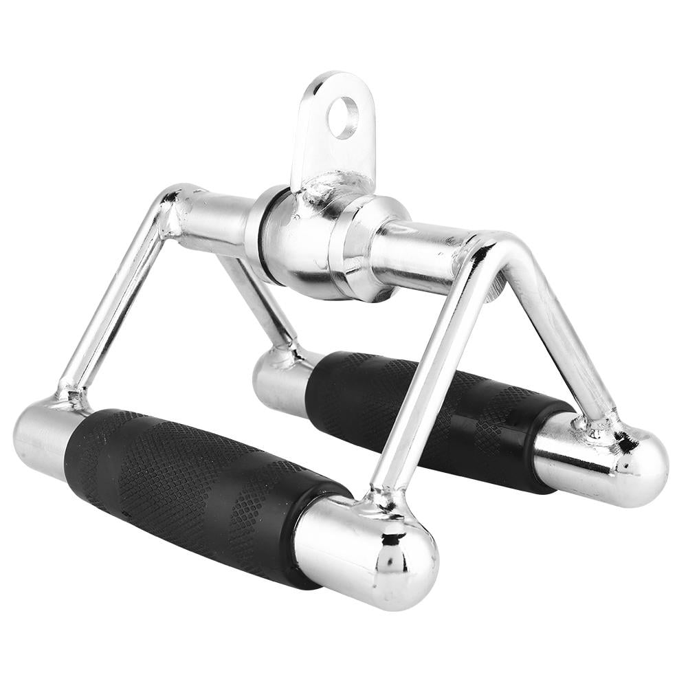 LYUMO Heavy Duty Steel Seated Row Close Grip Handle Gym Training Exercise Cable Attachment