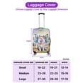 thumbnail image 5 of Welcome Spring Fairy Samoyed in Flower Meadow Travel Luggage Cover Siberian Sammy Dog Lover Suitcase Dust Protective Decor - 13002, 5 of 5