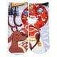 thumbnail image 2 of Calcetines tobilleros de Navidad Jinwen Lovely Deer Santa Calcetines de dibujos animados para mujer, 2 of 3
