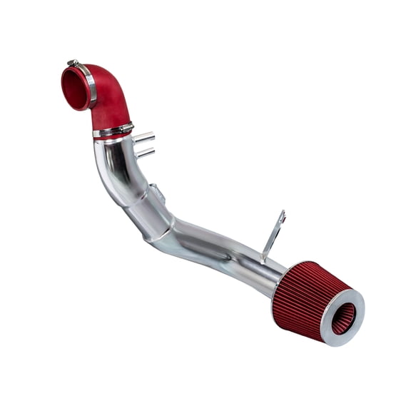 Rtunes Racing Cold Air Intake Kit   Filter Combo RED Compatible For 06-11 Honda Civic Si 2.0L I4