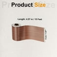 thumbnail image 2 of Uxcell Wood Grain Tape, Self-Adhesive Wood Texture Repair Tape Realistic Wooden Effect Patch for Furniture Cabinets Floor Walls Teak 2" x 32 ft, 2 of 6