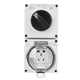 thumbnail image 1 of Tomacorriente de pared impermeable IP66, adaptador de enchufe montado en la pared con interruptor (enchufe CN), 1 of 8