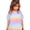 H1014 Pink, variant on SJLDQY Girls Striped T-Shirts Short Sleeve Crewneck T Shirts for Girls Color Block Tees Casual Summer Tops Size 1-13Y