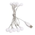 thumbnail image 4 of Luces de cadena de bolas NikouMX impermeables Diseño exquisito, 4 of 8