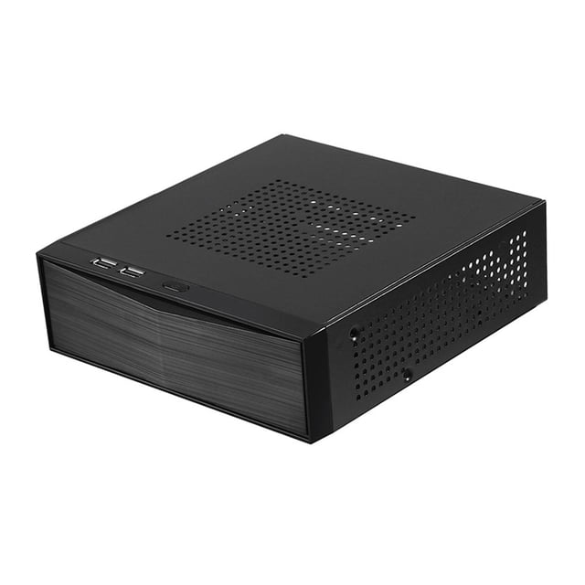 Guardoinrt Mini ITX Case Professional Metal 2.0 Compact Computer Case USB for Office M05 19x20.5x6cm
