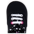 thumbnail image 3 of Wonder Nation Baby Girl Casual Slip-On Canvas Sneaker, Sizes 2-6, 3 of 7
