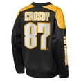 thumbnail image 3 of Youth Outerstuff Sidney Crosby Black Pittsburgh Penguins Best Defense Name & Number Crewneck Sweatshirt, 3 of 3