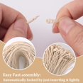 Tag Lock Out Rope 400 Pcs 7.48 Inch Hang Tag String, Beige Cotton Clothing Tag Rope ...