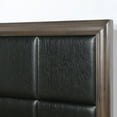 thumbnail image 6 of Roundhill Aetheria Contemporary Wood 6-Piece Upholstered Storage Bedroom Set in Dark Brown, 6 of 14