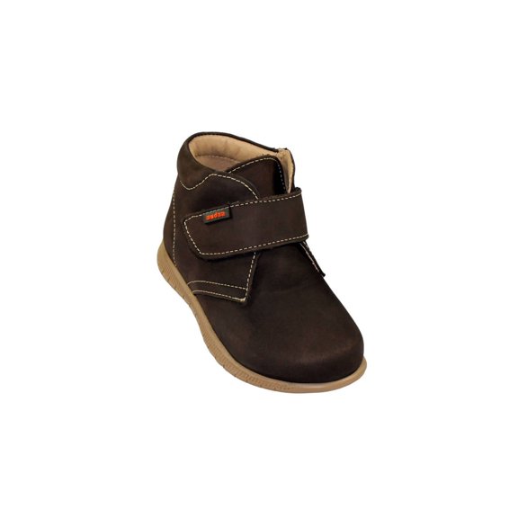 Botas Casuales Vestir Coqueta y Audaz Niño Cafe Gamuza 423601Fp