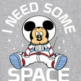 thumbnail image 3 of Mickey & Friends - I Need Some Space - Men's Long Sleeve T-Shirt, 3 of 5