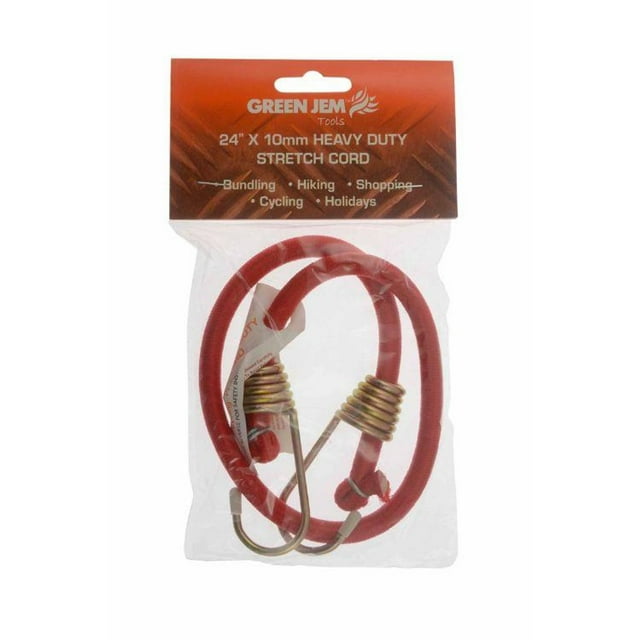 Green Jem Cordon Élastique Extensible Robuste 24 Pieds' x 10 mm