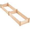 thumbnail image 3 of Renwick 97" x 25" x 11" Beige Fir and Wood Raised Garden Kit, 3 of 9