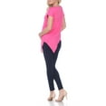 thumbnail image 3 of White Mark Women's Maternity Myla Embellished Tunic Top-Available in Plus Sizes, 3 of 4