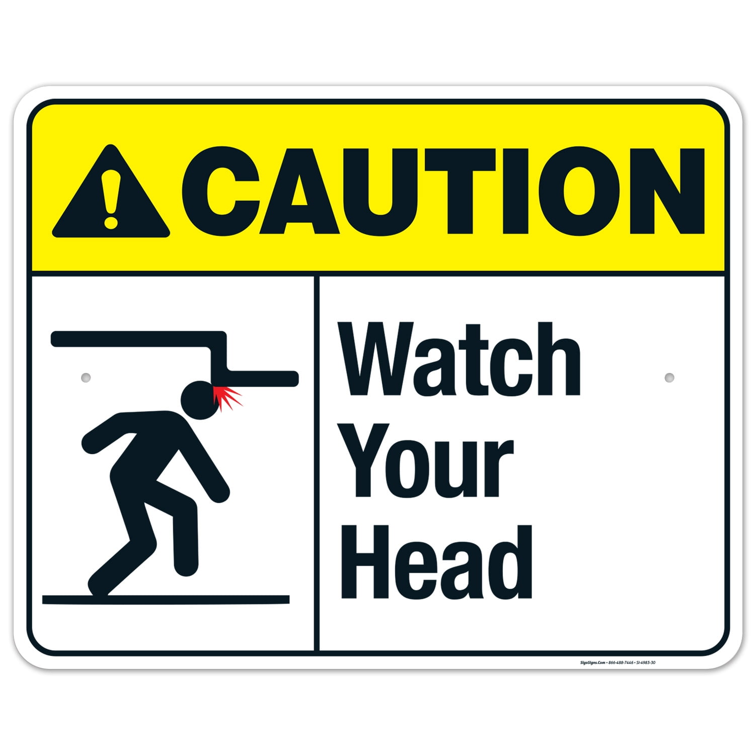 watch-your-head-sign-ansi-caution-sign-si-4983-walmart