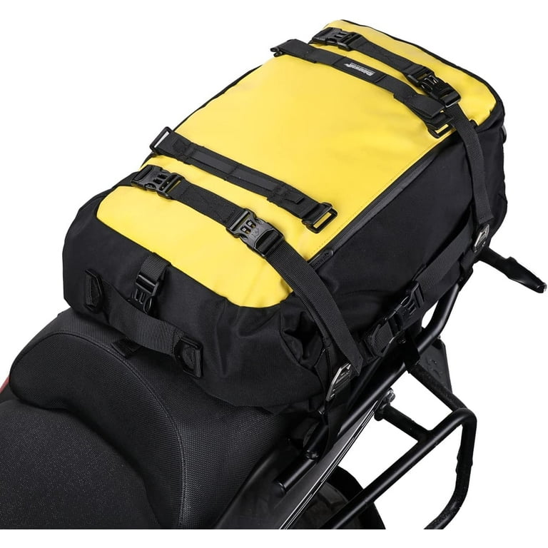10L Waterproof Motorcycle Tail Bag Motorbike Rear Seat Tank Storage Saddle  Bag