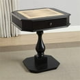 thumbnail image 2 of Pemberly Row Modern / Contemporary Wood Game Table in Black Finish, 2 of 10