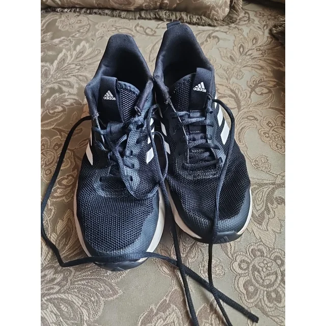 Ad-id-as Energyfalcon Men's Lace'up Running Shoe EE9843 Black White Size 8.5