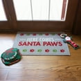 thumbnail image 3 of Pavilion Gift Company - Santa Paws - 27.5" x 17.75" Floor Mat, 3 of 7