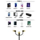 thumbnail image 4 of DEWALT 3 en 1 Retr&aacute;ctil Multi Charging Cord, 3ft Fast Charger Cord, Multi Charger Adapter with Lightning/Type C/Micro USB Port for iPhones/Samsung Galaxy/PS/Tablets/M&aacute DeWalt NA, 4 of 9