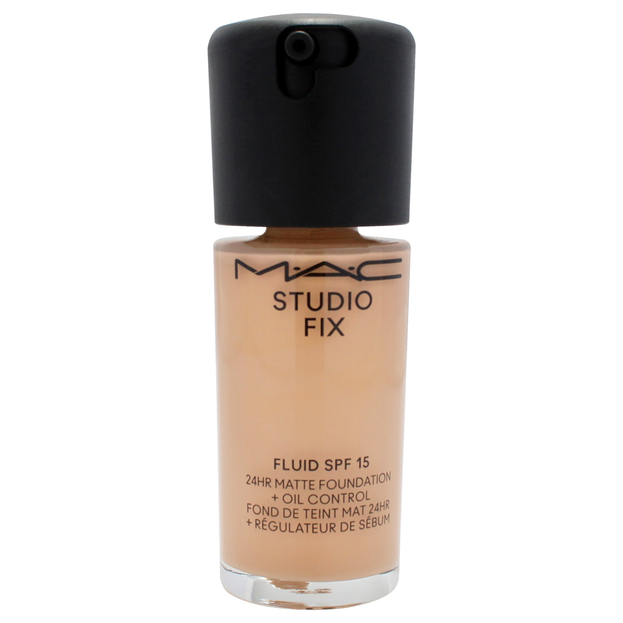 MAC Studio Fix Fluid SPF 15 24Hr Matte Foundation Plus Oil Control - NC27 , 1 oz Foundation