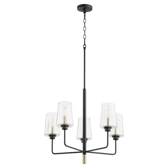 625-5-6980 Quorum Lighting Dalia - 5 Light Chandelier in style - 23 inches wide by 22 inches high     -Traditional Installation