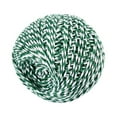 thumbnail image 1 of Cotton Thread Weave Socks Clothes Hats Clothing Practicing Prop Sewing Rope Multicolored 100 Meters for Beginners DIY Ropes green + white, 1 of 9