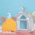 thumbnail image 2 of 10 Pieces Hanging Hat Rack Knitted Hat Stand Transparent Caps Hanger Caps Display Hat Inner Support Hat Holder For Supermarket Unisex Adults, 2 of 8