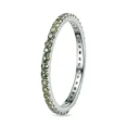thumbnail image 5 of Jewel Studio Peridot Dainty Wedding Band Promise ring Full Eternity Anniversary band Jewelry, 5 of 5