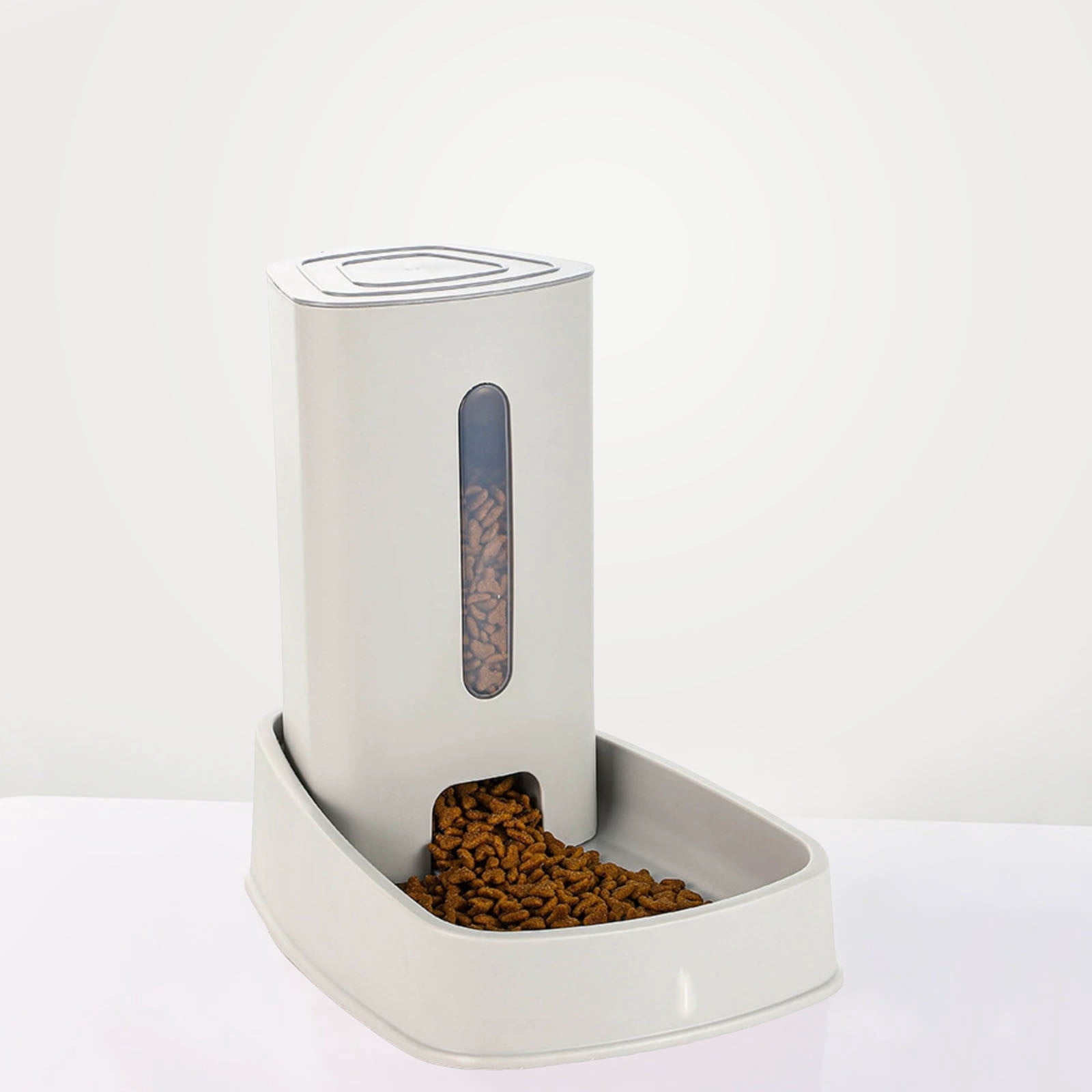 Automatic Cat Dog Feeder and Water Dispenser Material Large Capacity Indoor Pet Feeding System