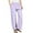 Purple, variant on breaise Kids Girls High Waisted Lounge Pants Casual Wide Leg Pajamas Trouser Cozy Plaid Sweatpants with Pocket