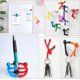 thumbnail image 5 of (random Color) (11)fridge Magnets, Mini Man Magnetic Fridge Magnets For Kids Adults Office Desk Decor Christmas Gift + 1 Sticky Wall Climber, 5 of 5