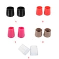 thumbnail image 2 of 10 Pairs High heel Stopper Set Non-slip PVC Shoe Heel Protector Kit Shoe Accessories, Grey, XS, 2 of 8