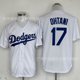 thumbnail image 2 of Venta al por mayor 2024 Dodger Ballcap 17 Número Ohtani Bordado Ball Jersey Equipo japonés Mitsui Hisashi Fanático del béisbol, 2 of 4