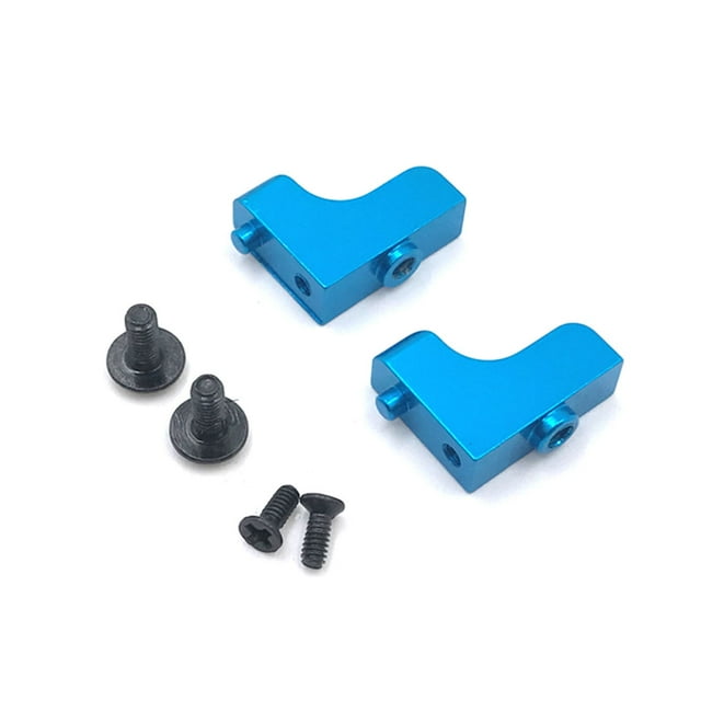 Xingzhi 2 Pieces Model Durable Servo Mount Fixed Bracket Metal Upgrade Accessories Modification Refitting A959 A969B A979B blue 1Set