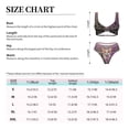 thumbnail image 6 of Wukai Dog in Lavender Flowers Women's Bikini Set Two Piece,wimsuit High Waisted V Neck Twist Front Adjustable Spaghetti Straps Bathing Suit-X-Large, 6 of 7