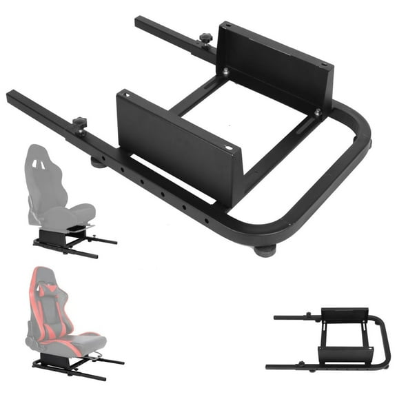 Racing Seat Bracket Used with Racing Wheel Stand to Form Cockpit Fit for Anman Marada Dardoo Minneer Adjustable Universal Race Mount Support DIY, Excluding Seat