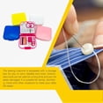 thumbnail image 1 of stanreset Needlework Sewing Buttons Box Portable Needles Emergency Case Needle-threading with Holder Reusable Manual Yellow Type2 NO2, 1 of 6