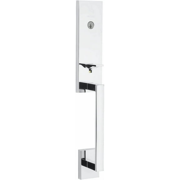 Vancouver Handleset - 818 Series with Smartkey and Six Way Adjustable Latch - Exterior Only