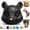 Black, variant on Clearance Squirrel Feeder,Funny Animal Head Squirrel Feeder for Outdoor Garden Easy-Fill Backyard Patio Decor