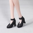 thumbnail image 5 of LeeQinersw Black and Red High Heel Shoes For 1/6 11.5" BJD Dolls Accessories Fashion, 5 of 9