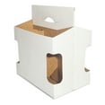 thumbnail image 2 of 50ct 6pk Cardboard Carrier | White with Special Die Cut Cardboard 12oz Bottle Carrier, 2 of 6