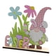 thumbnail image 5 of Adorno de madera de Pascua para primavera, figura impresa, suministros para fiestas, manualidades, juguetes, letrero de mesa, bricolaje, para árbol, escritorio, habitación, Pascua de gnomos, 5 of 8