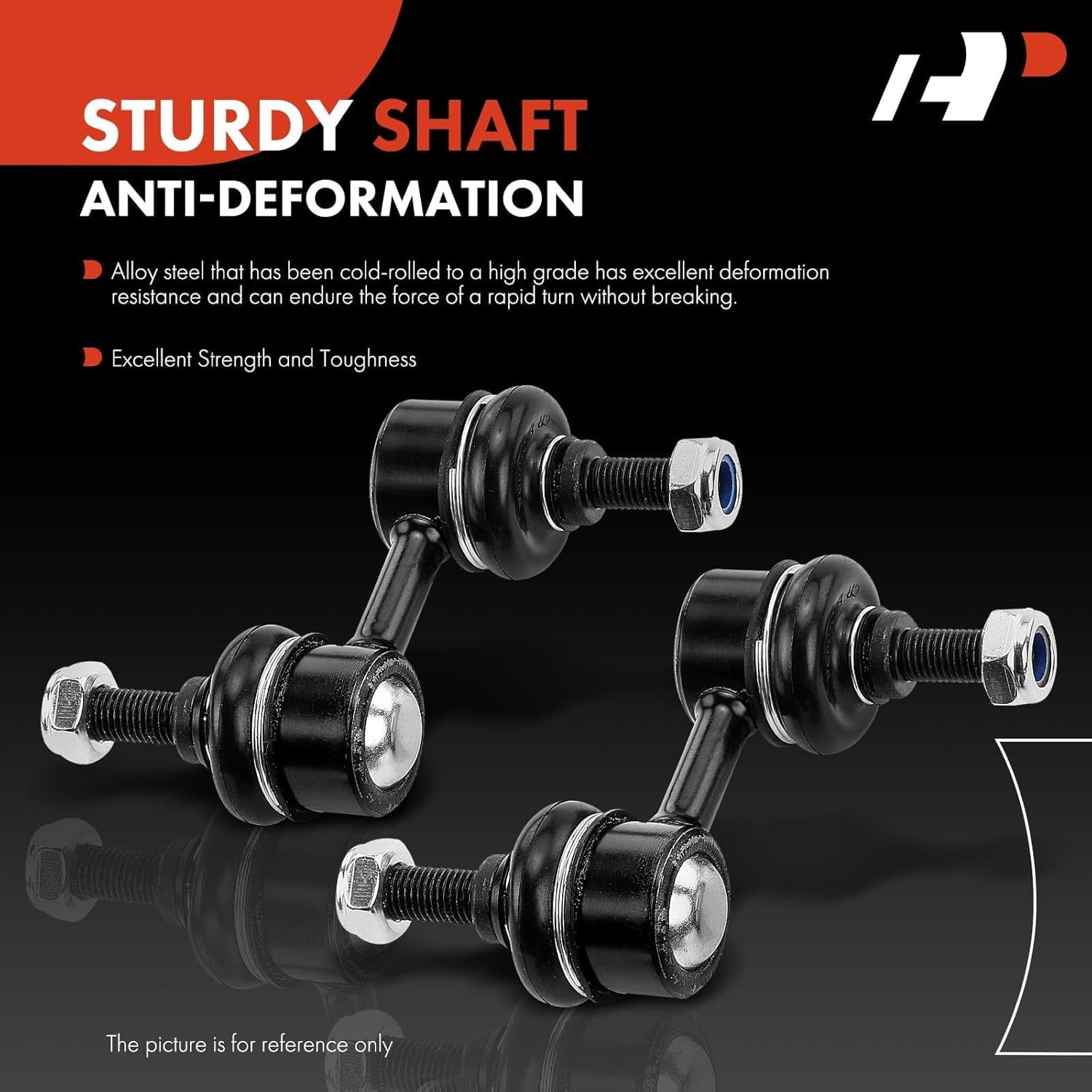 A-Premium 2 x Front Sway Bar Link Stabilizer Link Kit Compatible with Subaru Forester 2003-2013, Impreza 2002-2015, Legacy 2005-2009, Outback 2005-2009, Replace# K750049, 20420AG00A