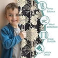 thumbnail image 3 of Blackout Kids Curtains,Pioneer Flower Floral Print Pattern Childrens Insulated Curtains Set Of 2,Bedroom Essentials,Toddler Room Decor 42"x63", 3 of 5