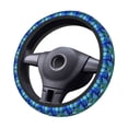 thumbnail image 4 of Yiaed Colorful Stained Glass Crocodile Steering Wheel Cover,Universal 15 Inch Anti Slip Steering Wheel Protector Car Accessories Interior for Auto Truck SUV, 4 of 5