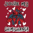 thumbnail image 2 of Men's Marvel: Deadpool You're My Chimichanga  Graphic T-Shirt, 2 of 5