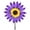 Purple, variant on LHNFT Sunflower Wind Rotater, 19" Plastic Sunflower Wind Spinners Outdoor for Yard and Garden, Wind Catchers Rotater for Outdoor Yard Patio Lawn Garden Decorations, Sunflower Windmill Sculptures