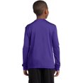 thumbnail image 3 of Sport-Tek Boy's Long Sleeve Crewneck Tee - YST350LS, 3 of 3